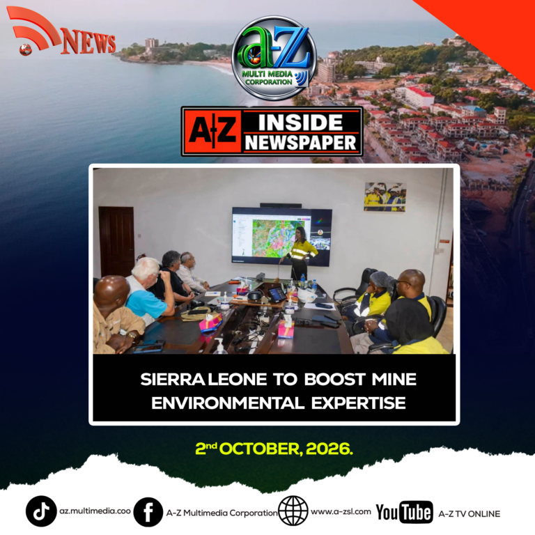 Sierra Leone to Boost Mine Environmental Expertise