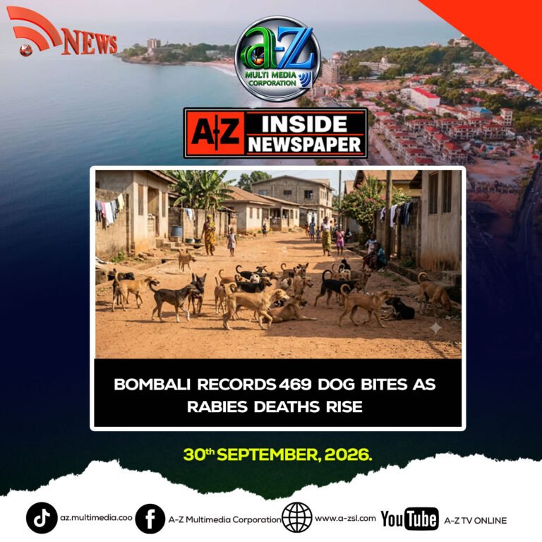 Bombali Records 469 Dog Bites as Rabies Deaths Rise